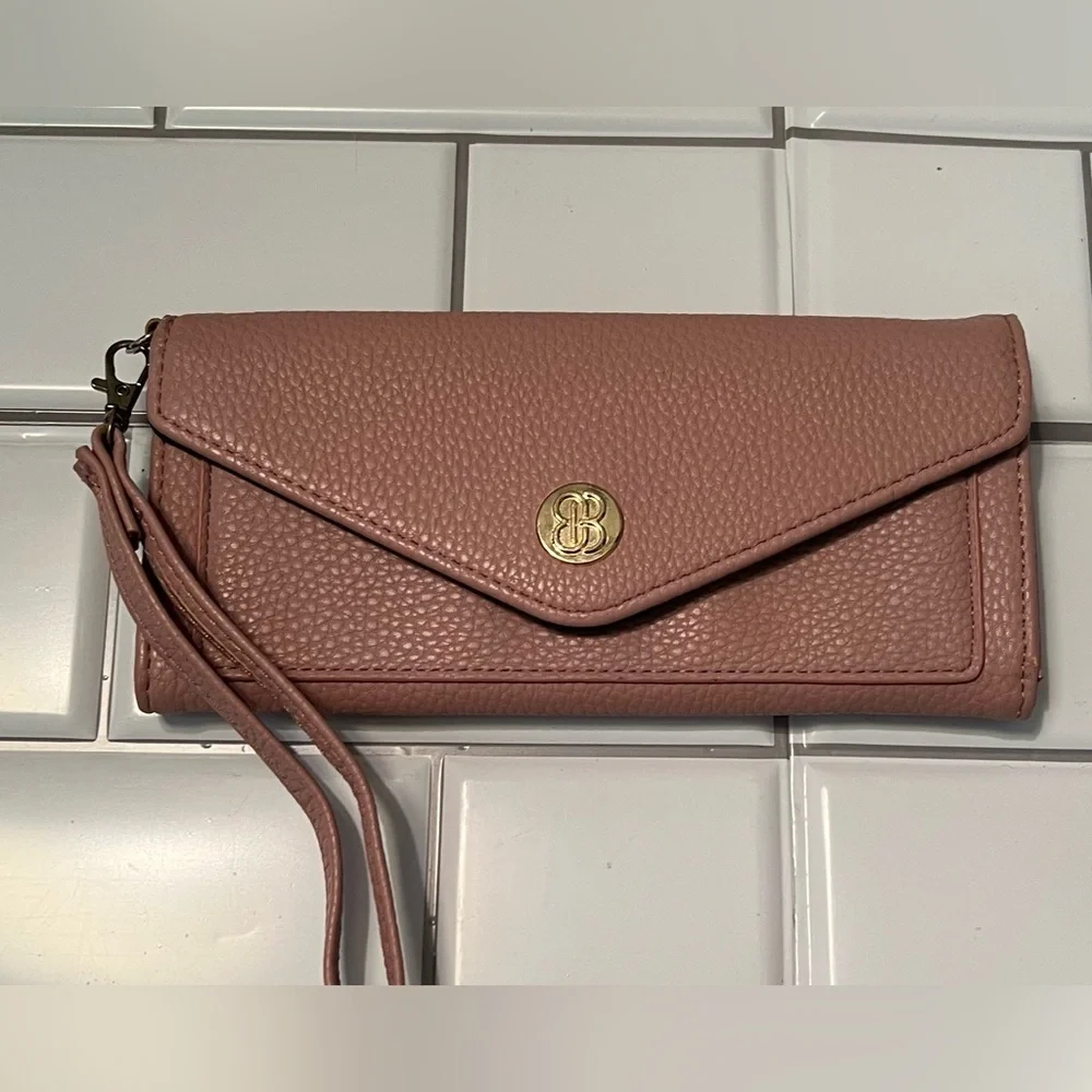 Elegant Pink Women's Clutch Wallet